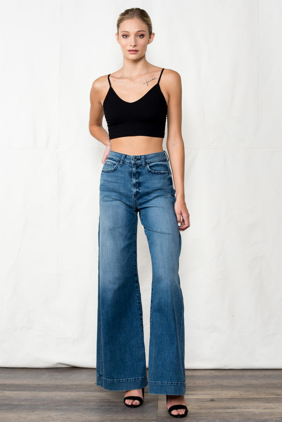The Suzanne Wide Leg Jeans