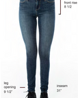 The Mya Classic Skinny Jeans by Articles of Society - Adrian