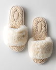 The Faux Fur Slide Slippers