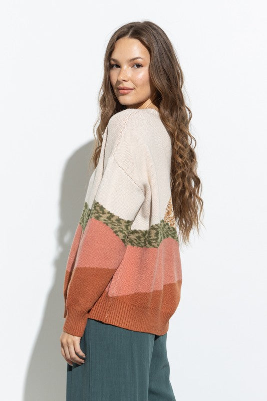 The Sunset Forest Sweater