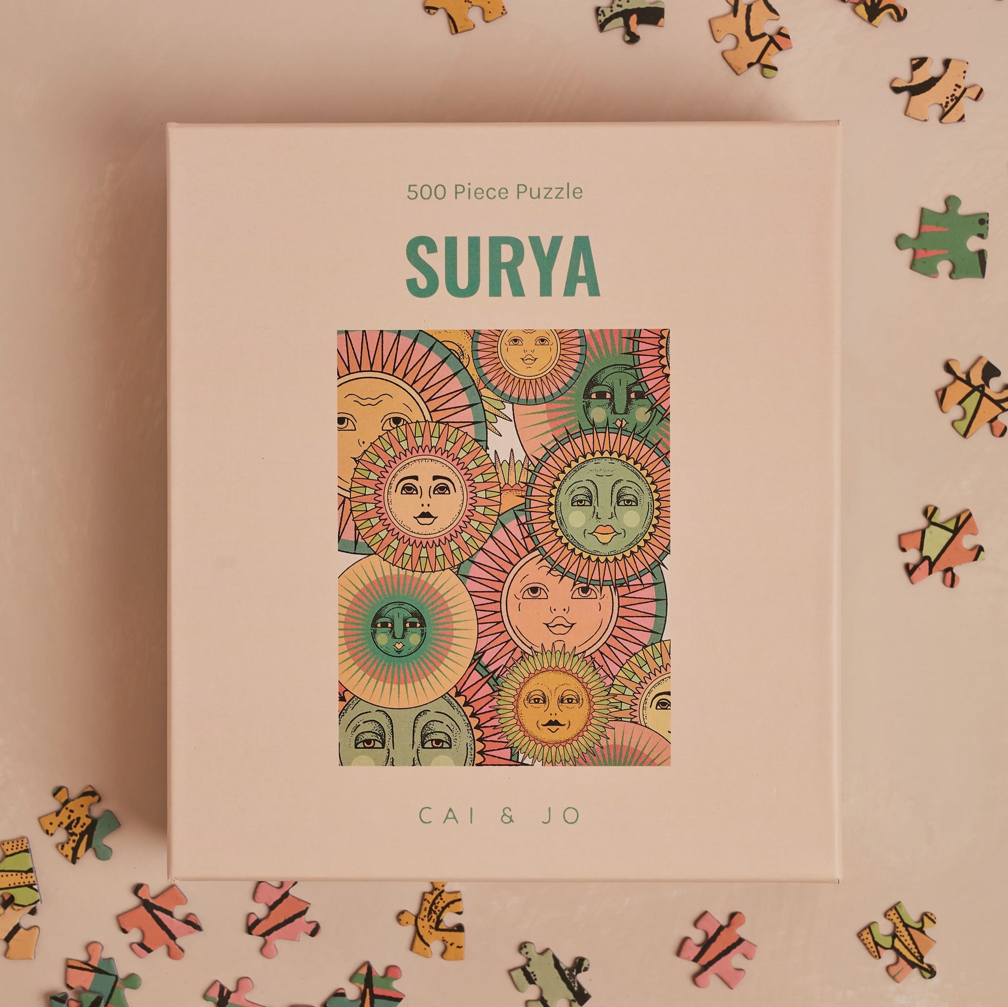 The Surya 500 Piece Jigsaw Puzzle by Cai &amp; Jo