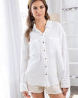 The Hannah Gauze Buttondown Shirt