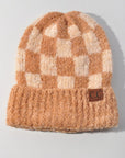 The Theo Checkered Pattern Beanie