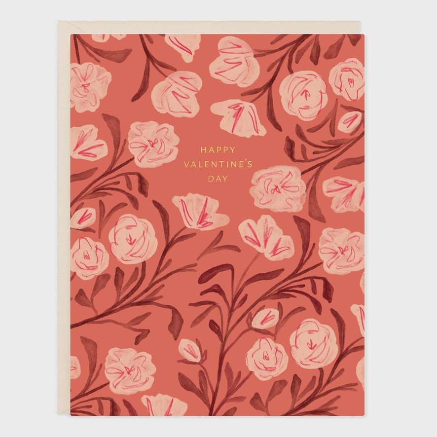 The Valentine&#39;s Blooms Card