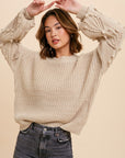 The Zion Pom Knit Sweater