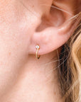 The Kristen Hoop Stud Earrings by Mod + Jo