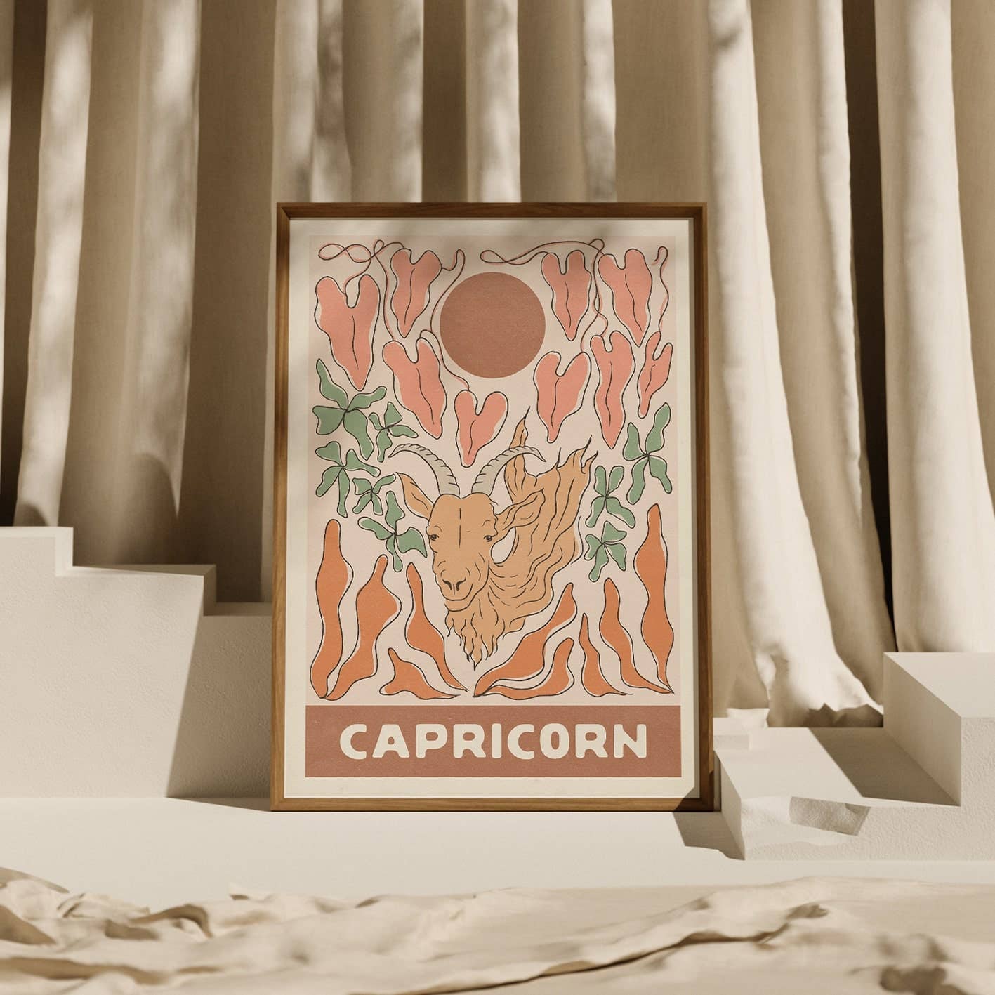 Capricorn Print by Cai &amp; Jo
