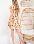 The Willow Printed Tiered Mini Dress