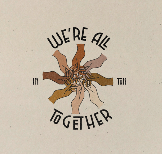 In This Together Print by ColorbloKC