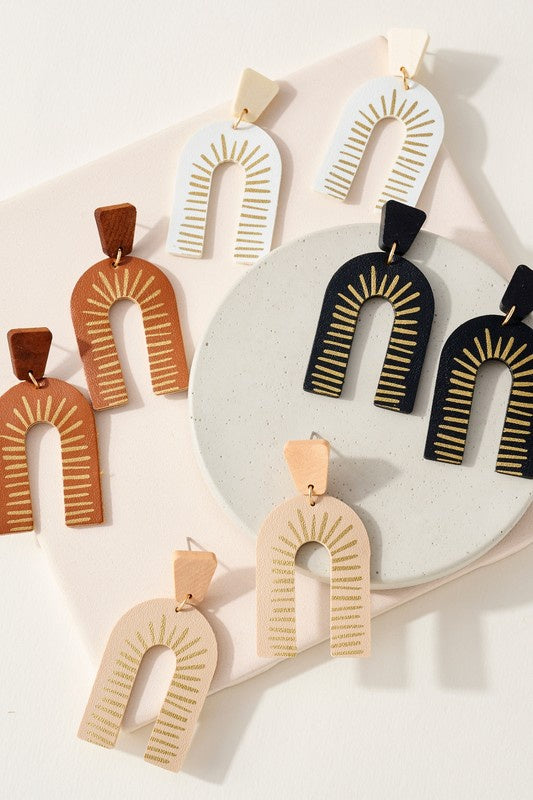 The Arch Abstract Earrings