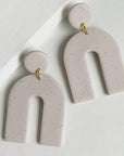 The Arch Clay Earrings