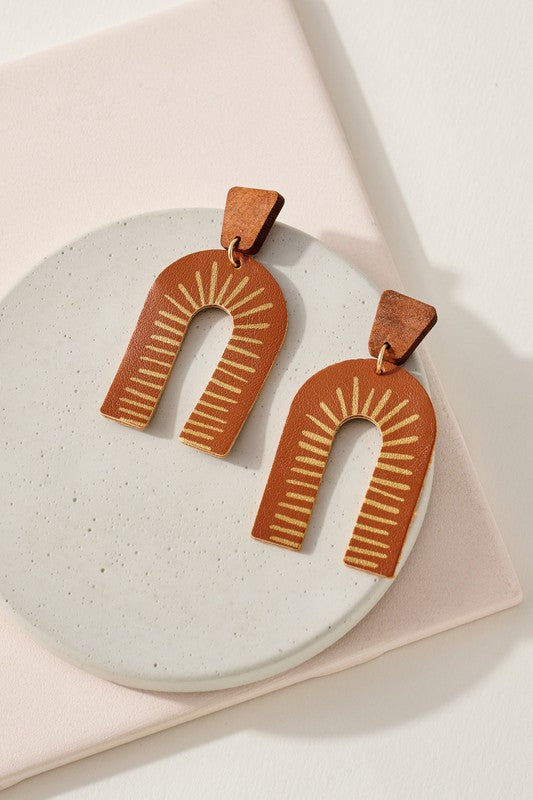The Arch Abstract Earrings