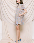 The Audrey Tiered Mini Dress