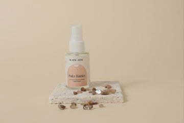 The Crystal-Infused Palo Santo Room Spray by Black + June