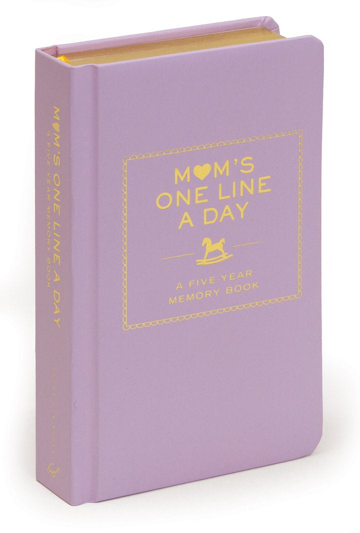 Mom&#39;s One Line a Day: A Five-Year Memory Book