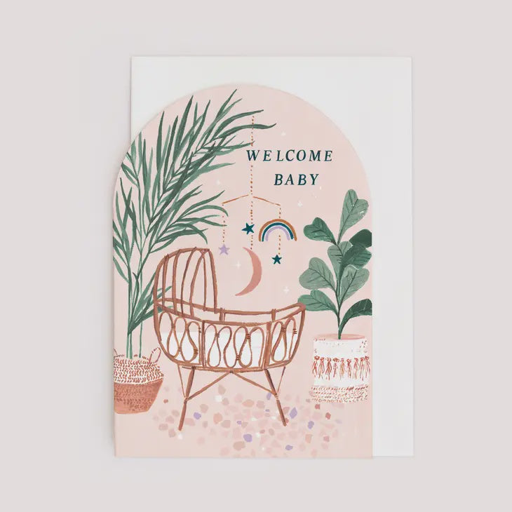 The Welcome Baby Card by Sister Paper Co