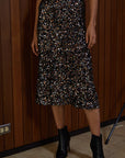 The Brigitte Sequin Midi Skirt *Runway Exclusive