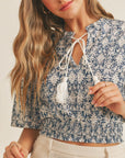 The Walk With Me Tassle Blouse