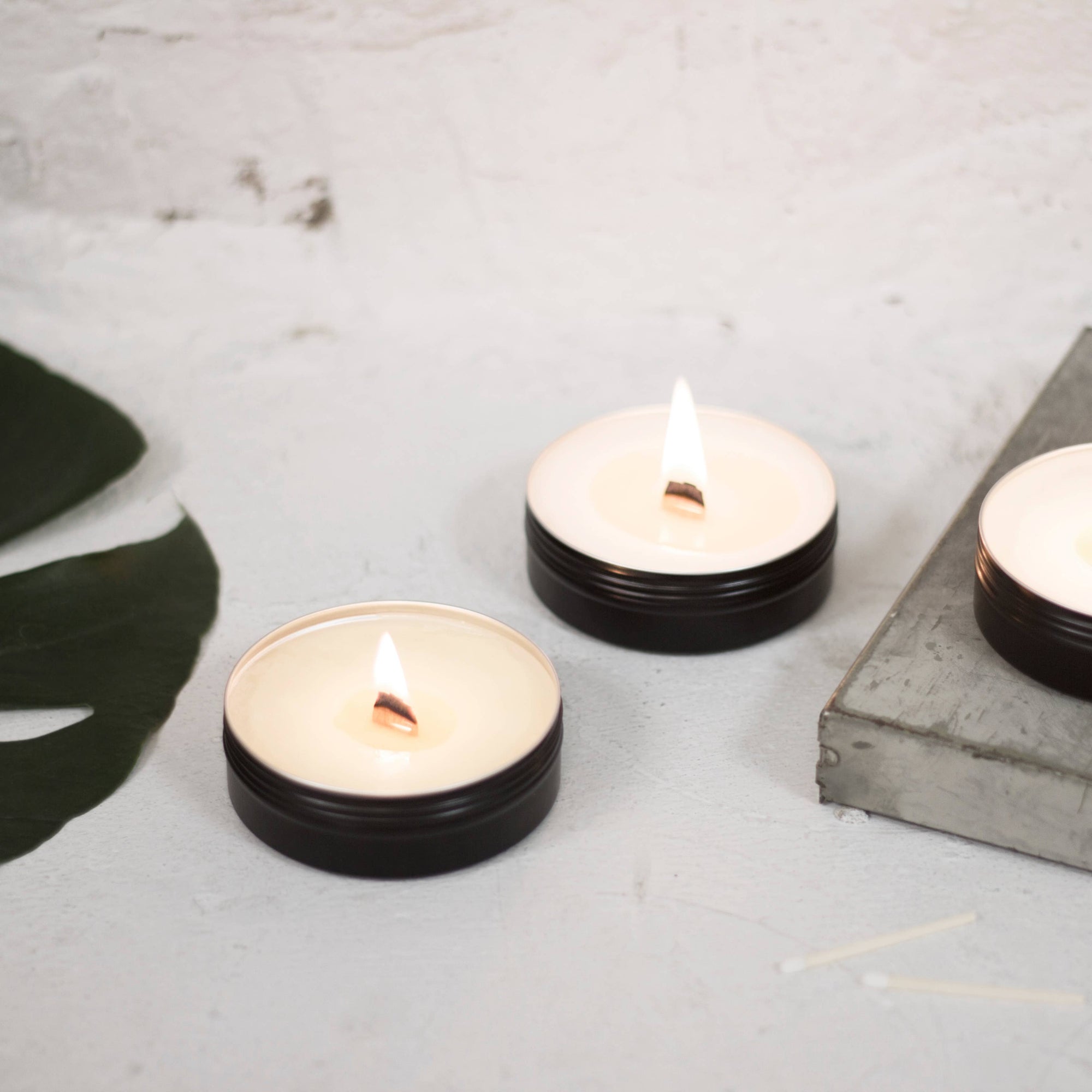 Tea Tree + Peppermint Travel Candle by Sable Candle Co.