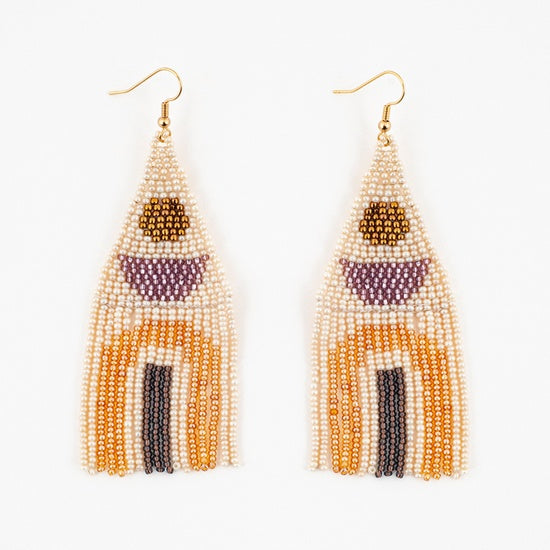 The Beaded Balance Earrings by Altiplano