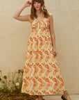 The California Poppy Maxi Dress