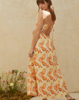 The California Poppy Maxi Dress