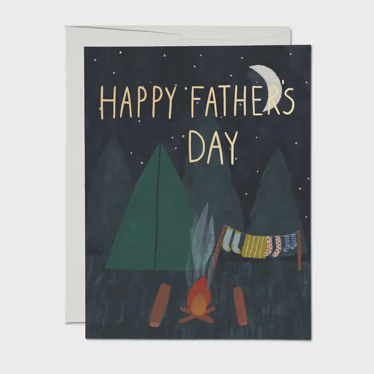 The Camping Dad Father&#39;s Day Greeting Card