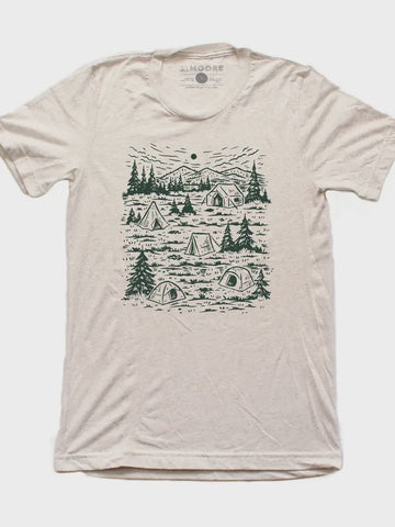 The Campground Tee by Moore Collective