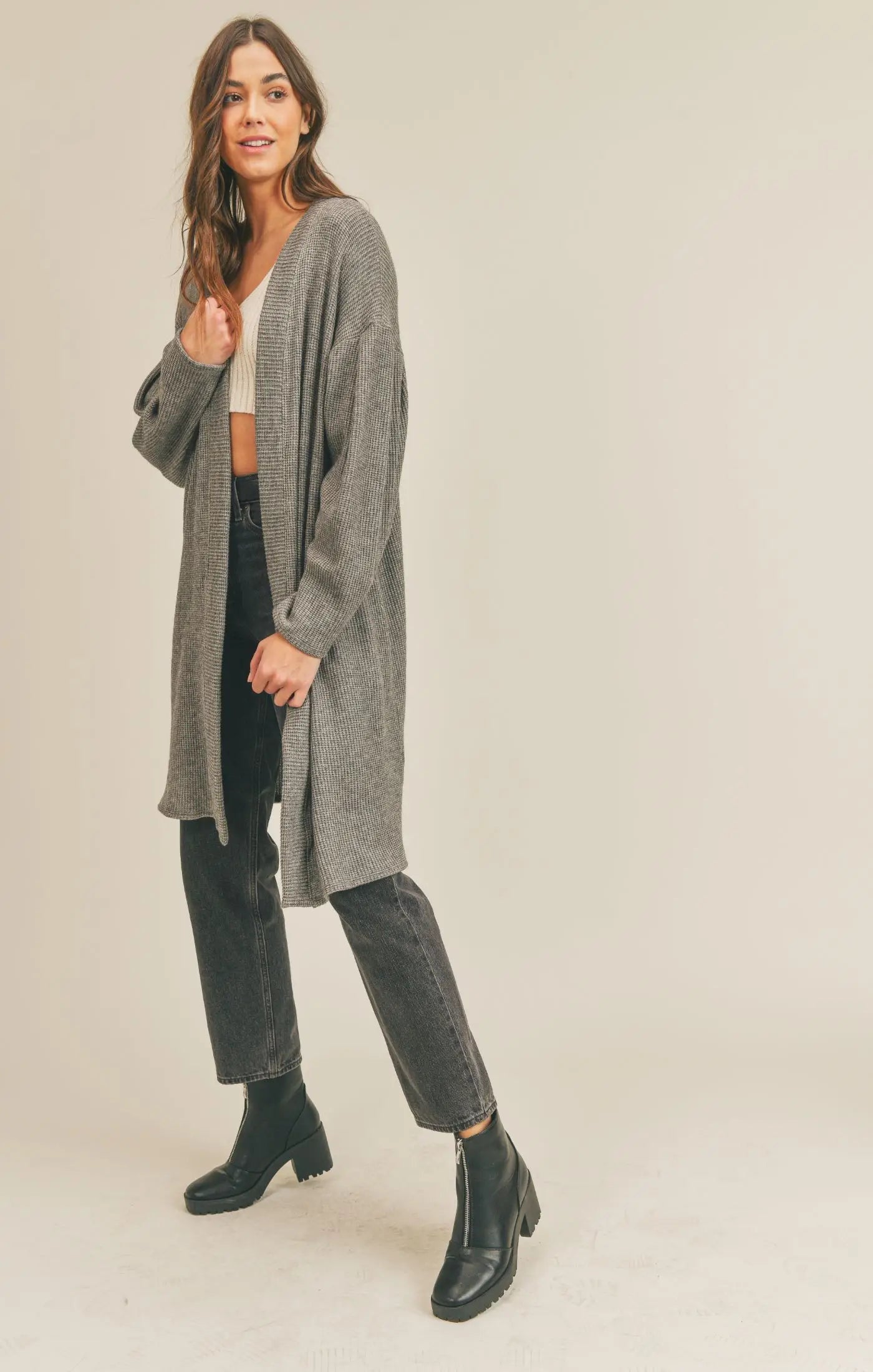 The Stand Still Long Cardigan