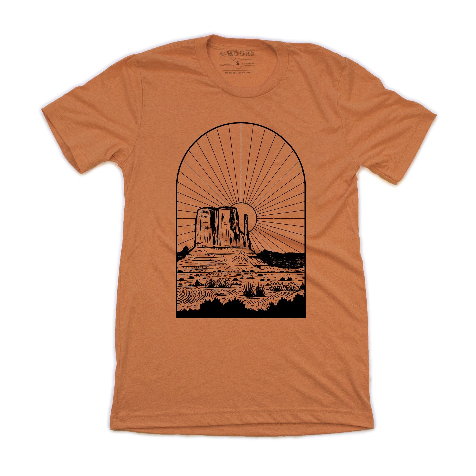 Monument Sunset Tee by Moore Collection