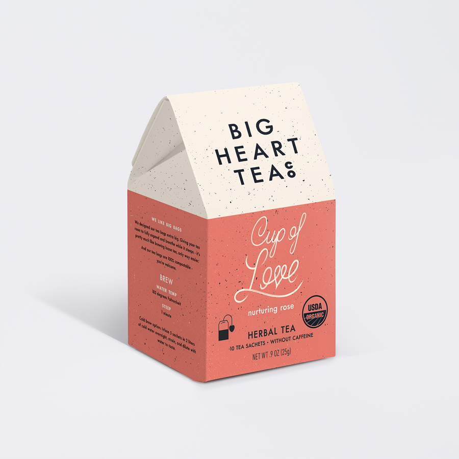 Cup of Love Tea Bags by Big Heart Co.