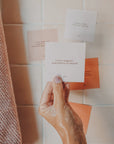 The Shower Affirmation Cards by JaxKelly