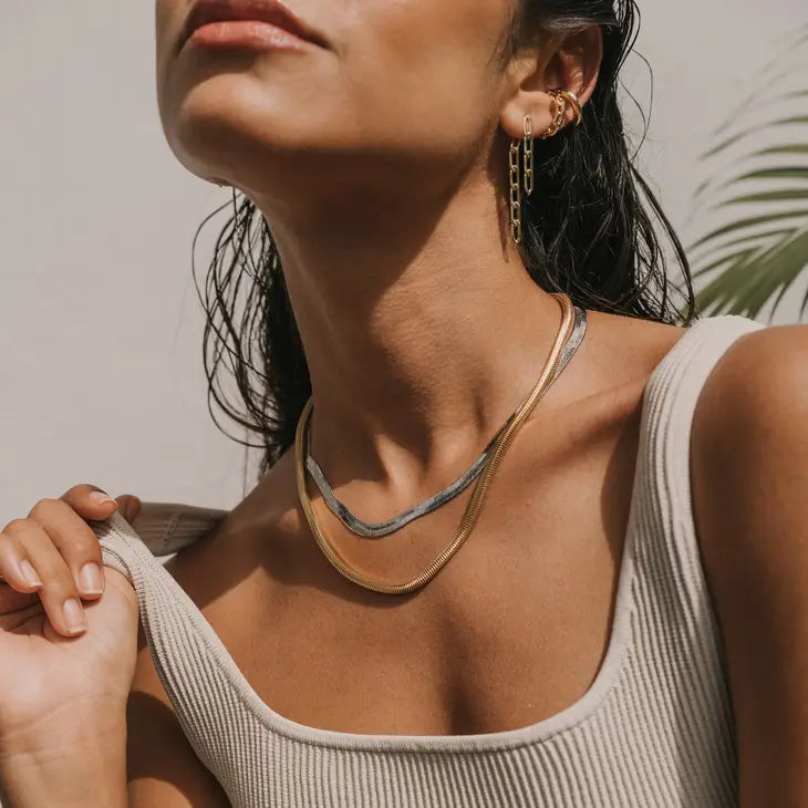 The Cleo Chain Necklace by Mod + Jo
