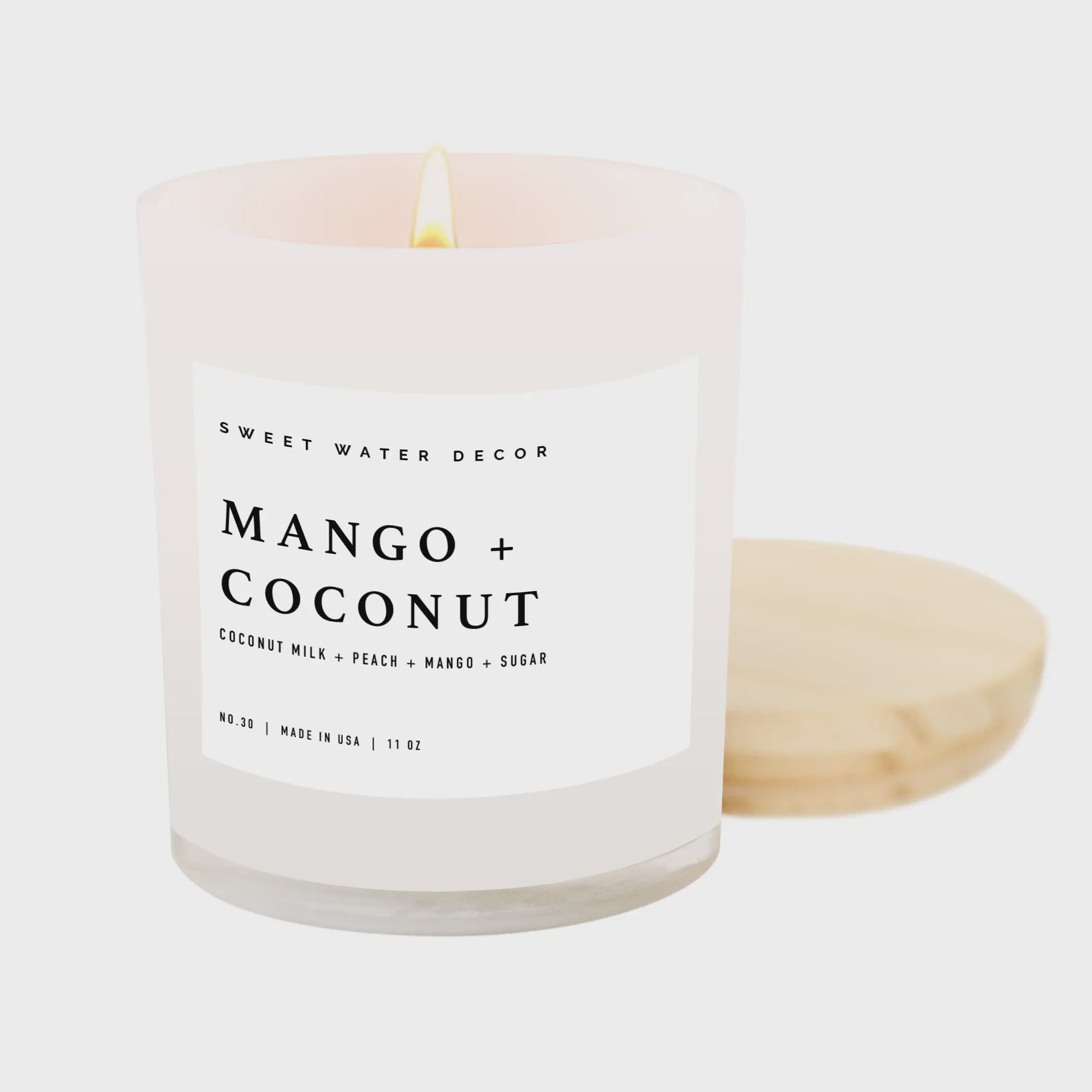Mango + Coconut Candle by Sweet Water Decor