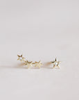 Star Constellations Complement Earrings by JaxKelly