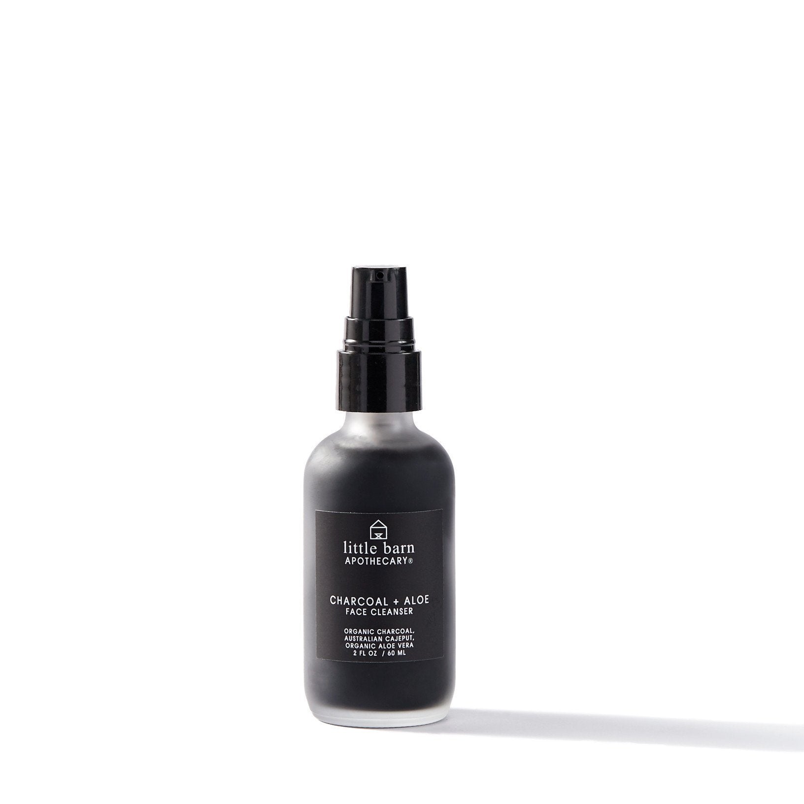 Charcoal + Aloe Face Cleanser by Little Barn Apothecary
