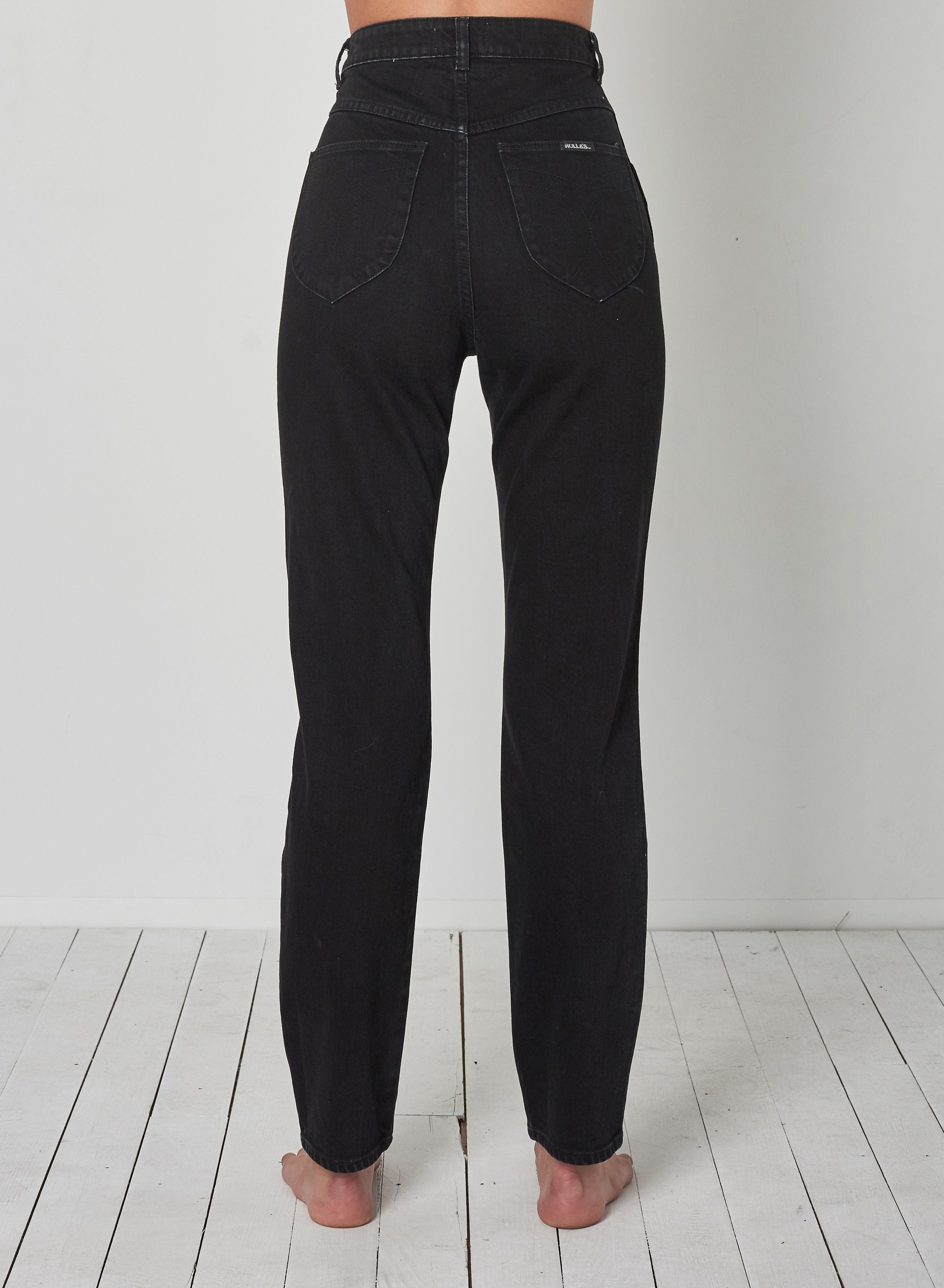Elle Jeans in Comfort Jet Black by Rolla&#39;s