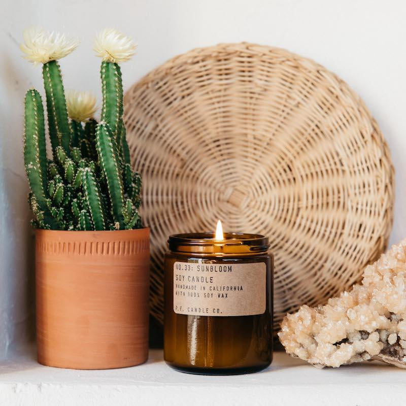 Sunbloom Soy Candle by P.F. Candle Co.