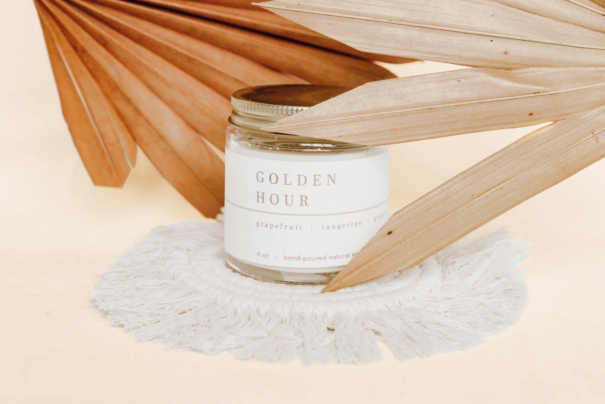 The Golden Hour Candle by Vellabox