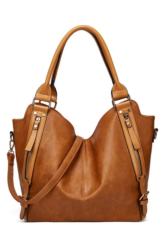 The Dandy Faux Leather Tote Bag
