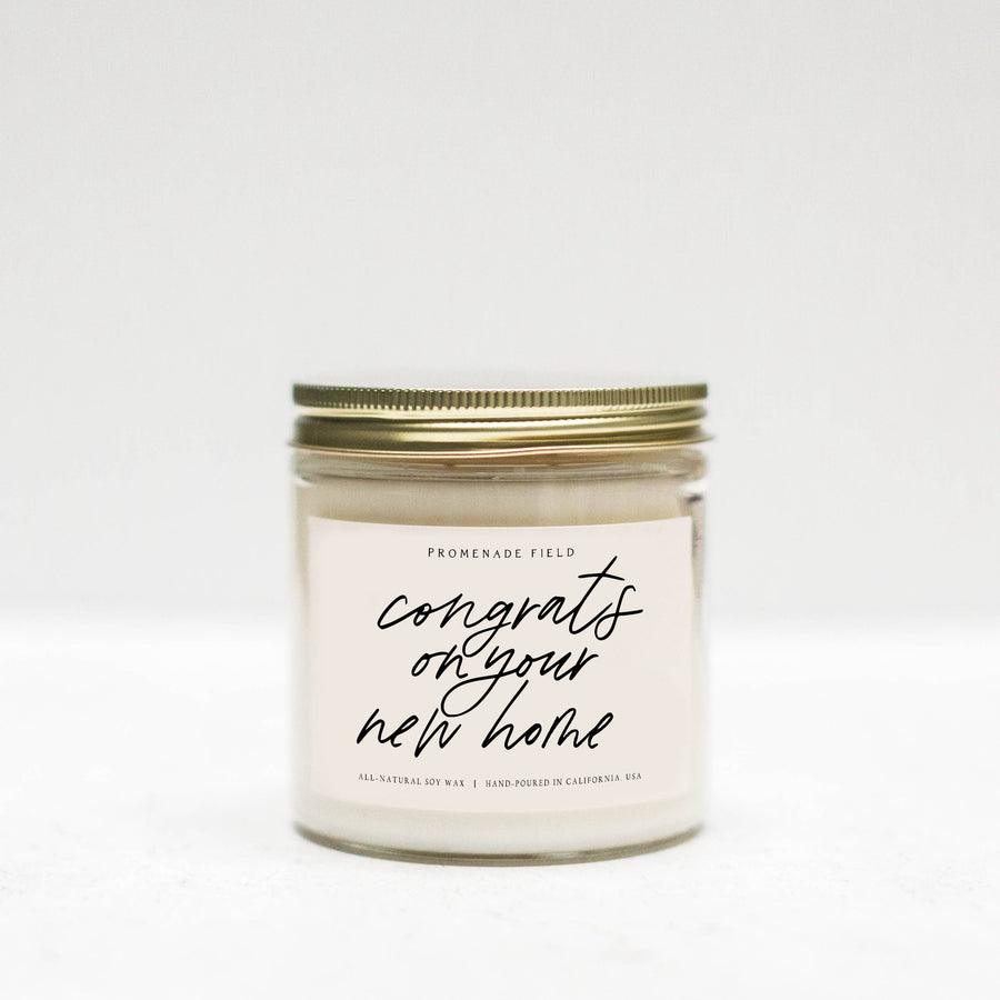 Congrats on Your New Home Soy Candle