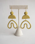 Eden Clay Earrings by Little Pieces Jewlery