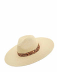 The Lynlee Leopard Band Sun Hat