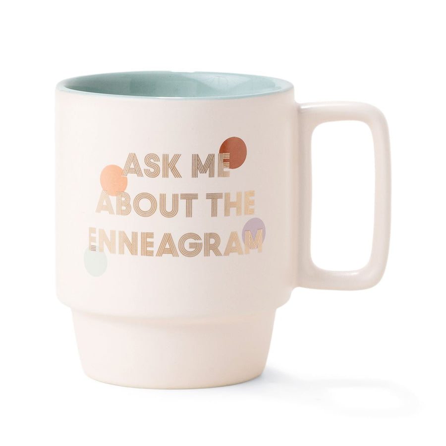 Ask Me About the Enneagram Ceramic Mug