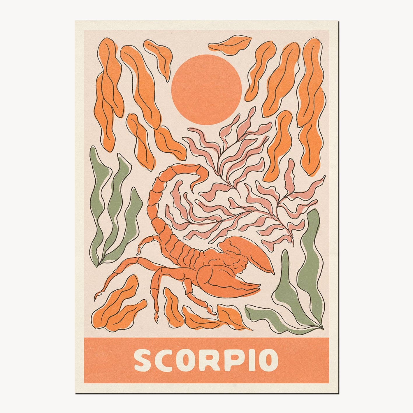 Scorpio Print by Cai &amp; Jo