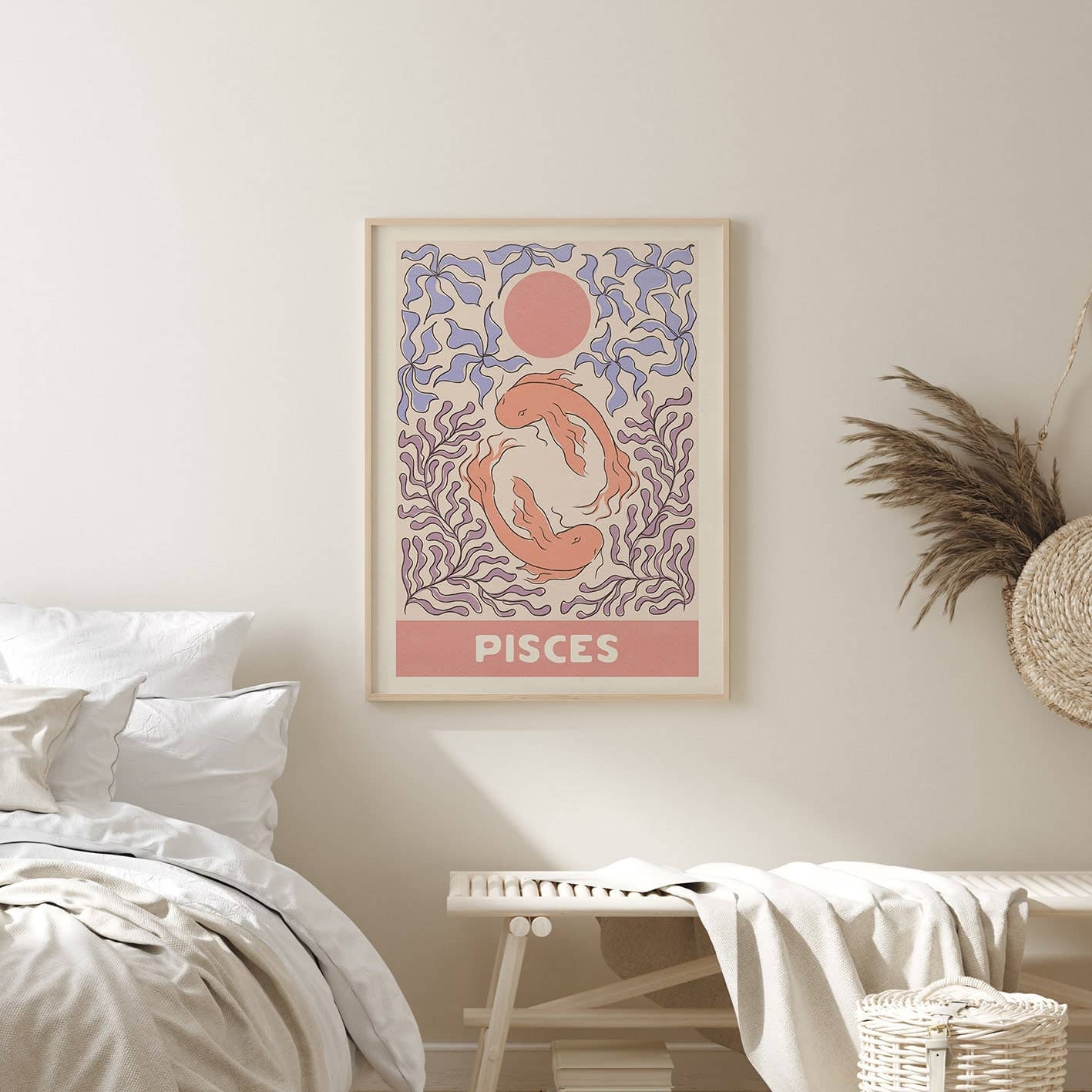 Pisces Print by Cai &amp; Jo