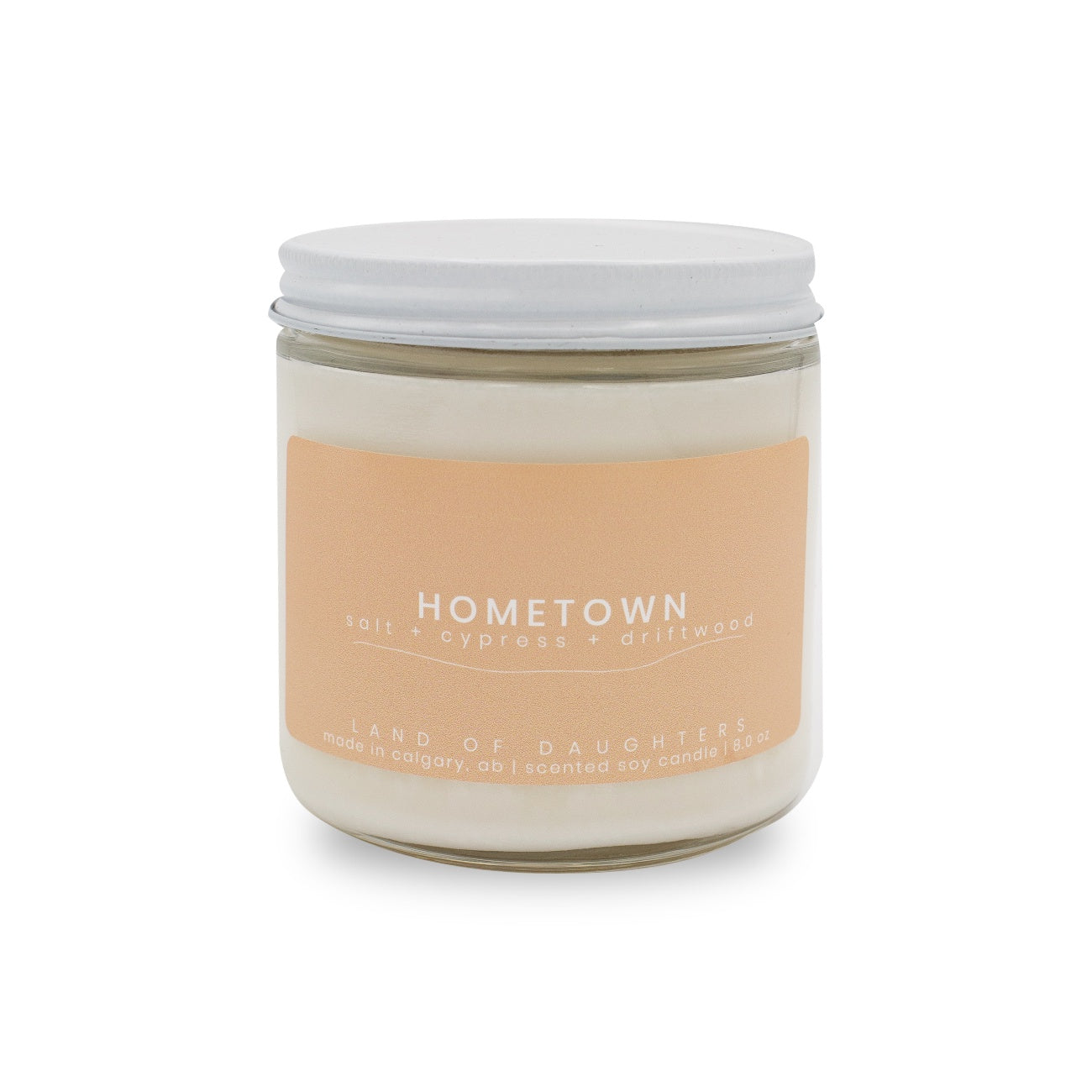 The Hometown Candle by Land of Daughters