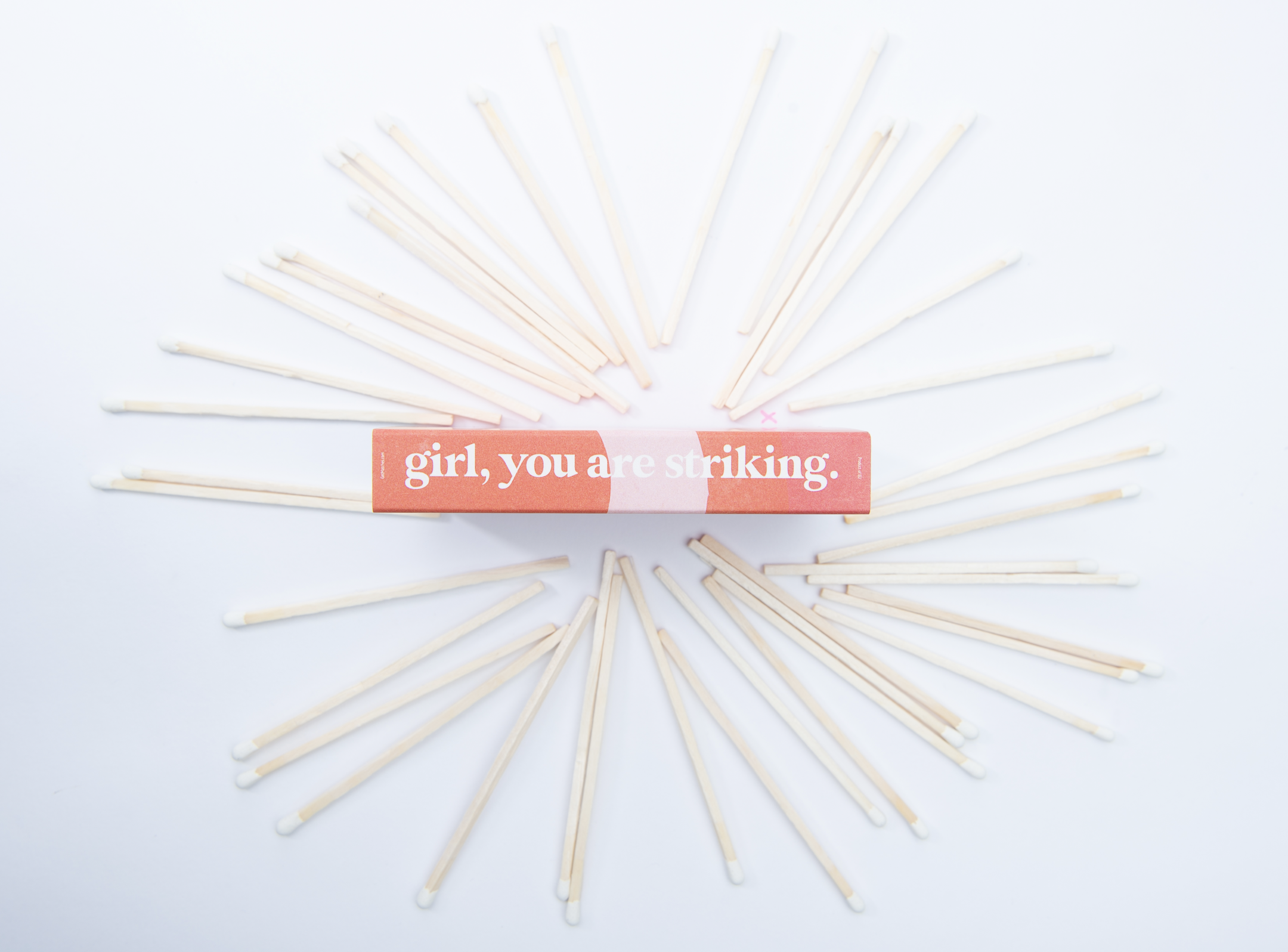 Girl You Are Striking Matchbox by Ginger June
