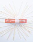 Girl You Are Striking Matchbox by Ginger June