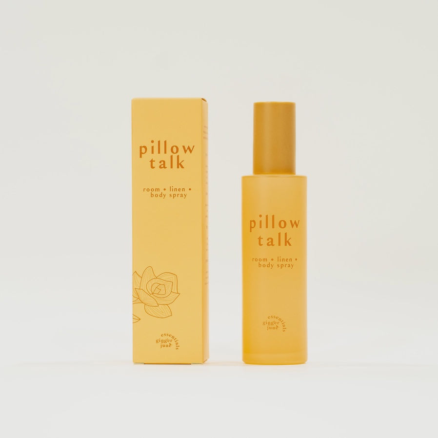 The Pillow Talk Room and Linen Spray by Ginger June Candle Co.